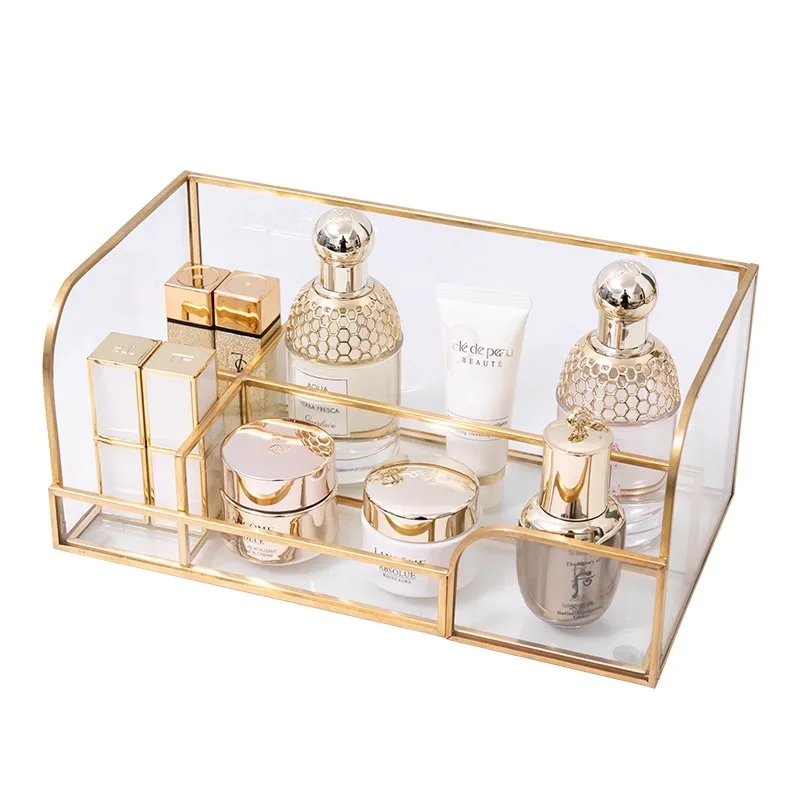 Luxury Skincare Tools - Elegancki, minimalistyczny organizer na kosmetyki do