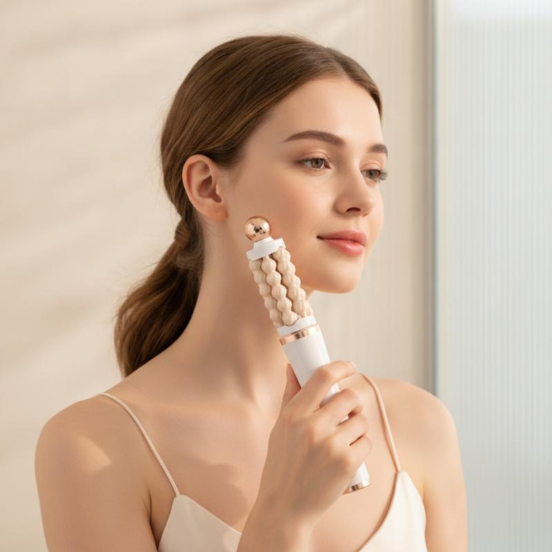3D masażer do twarzy z obrotow – Luxury Skincare Tools recenzja i cena